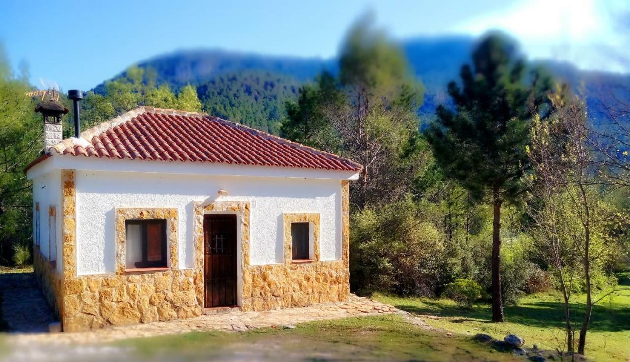 Casa Rural En Aldea Cueva Ahumada Villaverde De Guadalimar Exteriör bild